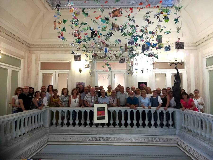 inauguración exposición colores