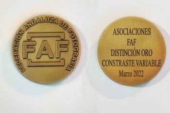 medalla oro faf