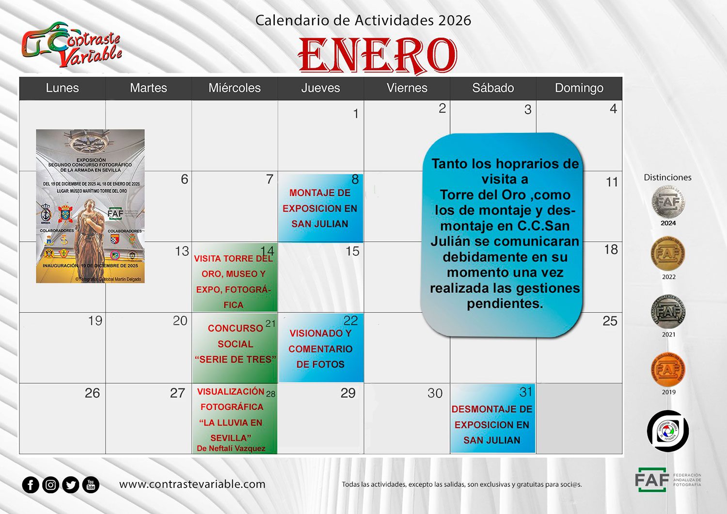 miniatura calendario