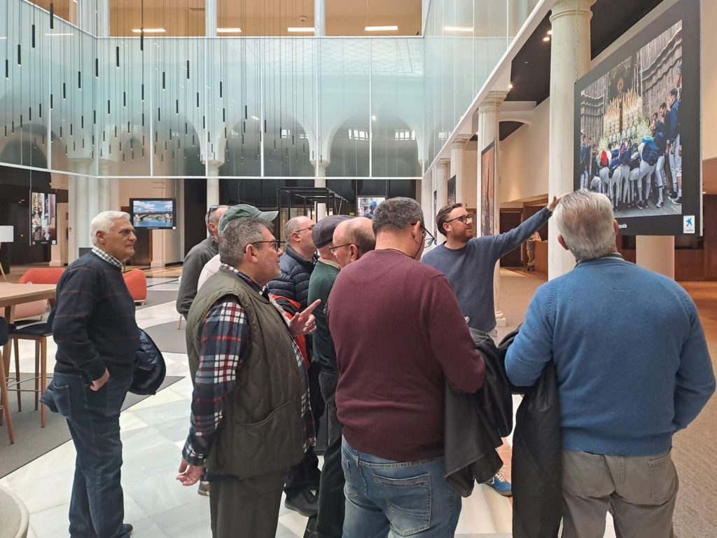 Visita a la exposición de Jaime Rodríguez