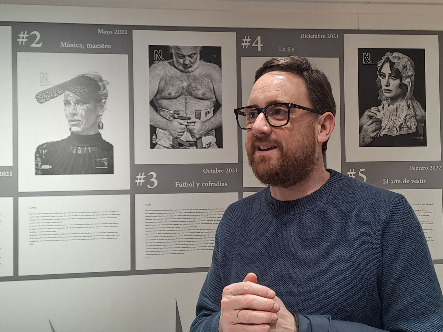 Visita a la exposición de Jaime Rodríguez